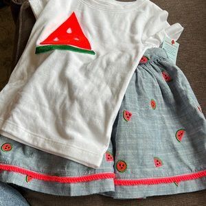 Two piece skirt, outfit by cat and jack